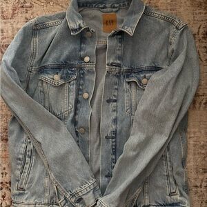GAP Men's Light Blue Denim Jacket